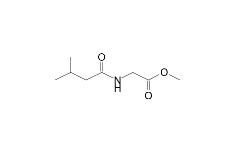 Glycine, N-(3-methyl-1-oxobutyl)-, methyl ester