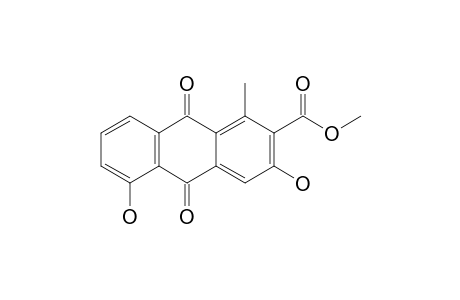 3,5-Dihydroxy-1-methyl-9,10-dioxo-2-anthracenecarboxylic acid methyl ester