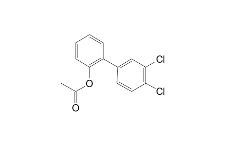 2-Hydroxy-3',4'-dichlorobiphenyl, acetate