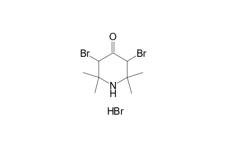 3,5-DIBROMO-2,2,6,6-TETRAMETHYL-4-PIPERIDONE, HYDROBROMIDE