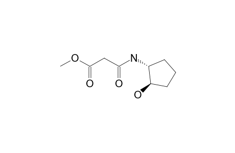 Methyl (1R,2R)-N-[(2-hydroxycyclopentyl)carbamoyl]acetate