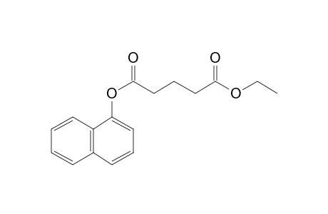 Glutaric acid, ethyl 1-naphthyl ester