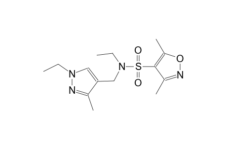 4-isoxazolesulfonamide, N-ethyl-N-[(1-ethyl-3-methyl-1H-pyrazol-4-yl)methyl]-3,5-dimethyl-
