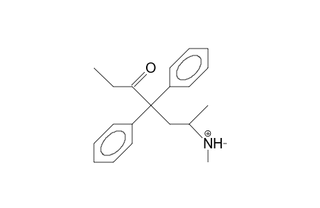 (.+-.)-Methadone cation