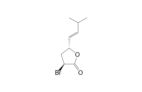 3,5-Trans-3-bromo-5-[(E)-3-methyl-1-butenyl]-4,5-dihydro-2(3H)-furanone