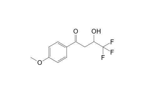 4,4,4-Trifluoro-3-hydroxy-1-(4-methoxyphenyl)-1-butanone