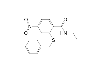 N-Allyl-2-benzylsulfanyl-4-nitro-benzamide