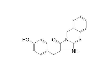 4-Imidazolidinone, 5-[(4-hydroxyphenyl)methyl]-3-(phenylmethyl)-2-thioxo-