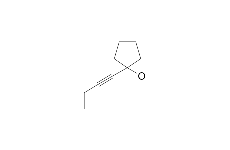 1-(1-Butyny)cyclopentanol