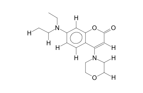 4-MORPHOLINO-7-DIETHYLAMINOCOUMARIN