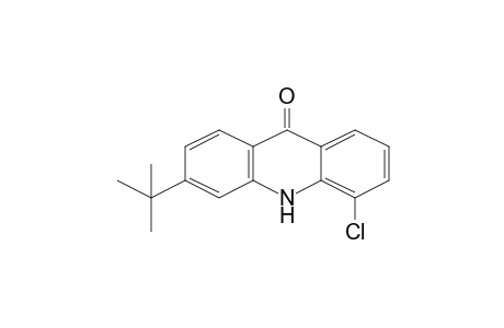 9(10H)-Acridone, 4-chloro-6-t-butyl-
