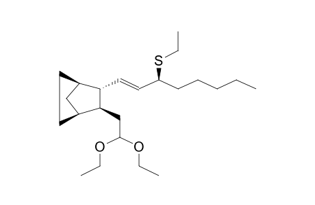 (1S,2S,3R,4R)-2-[3(R)-ETHYLMERCAPTOOCT-1E-ENYL]-3-(2,2-DIETHOXYETHYL)BICYCLO[2.2.1]HEPTANE