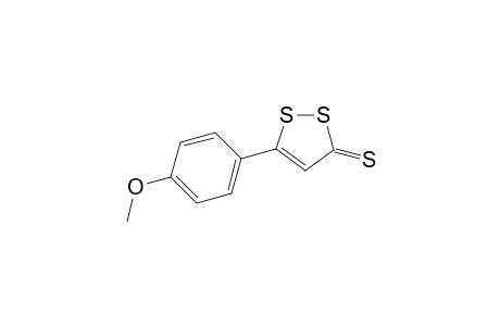 3H-1,2-Dithiole-3-thione, 5-(4-methoxyphenyl)-