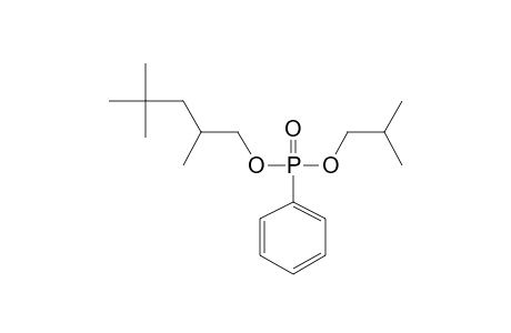 Phenylphosphonic acid, 2,4,4-trimethylpentyl isobutyl ester