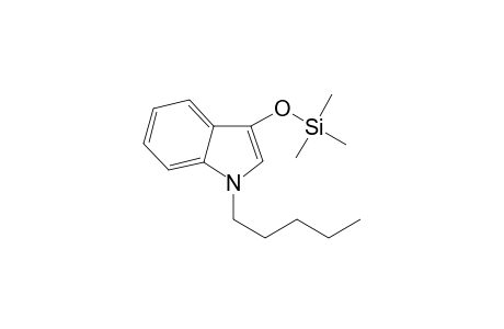 1-Pentyl-1H-indol-3-ol TMS