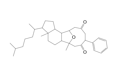 1,5-Dimethyl-6-(1,5-dimethylhexyl)-15-phenyl-18-oxatetracyclo[9.6.1.0(2,10).0(5,9)]octdecane-13,16-dione