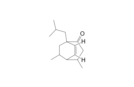 1-Isobutyl-4,9-dimethylbicyclo(3.2.2)non-6-en-2-one