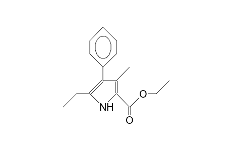 ethyl 5-ethyl-3-methyl-4-phenyl-1H-pyrrole-2-carboxylate