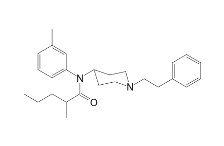 2-Methyl-N-(3-methylphenyl)-N-[1-(2-phenylethyl)piperidin-4-yl]pentanamide