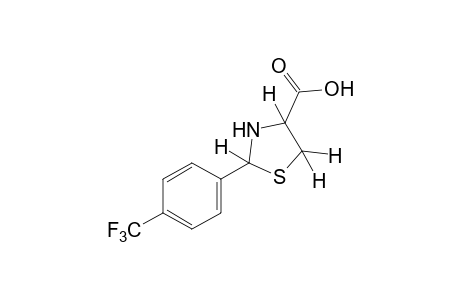 2-(alpha,alpha,alpha-TRIFLUORO-p-TOLYL)-4-THIAZOLIDINECARBOXYLIC ACID