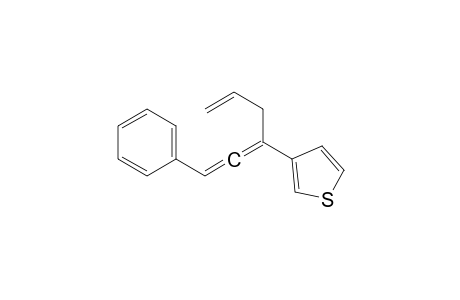 3-(1-Phenylhexa-1,2,5-trien-3-yl)thiophene