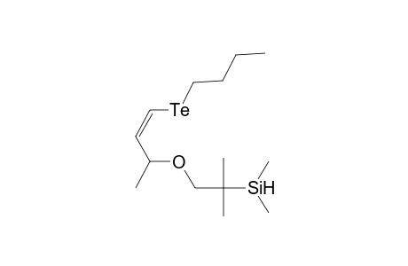 (+/-)-((Z)-4-(Butyltellanyl)but-3-en-2-yloxy)tert-butyldimethylsilane