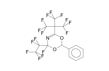 2-PHENYL-4-FLUORO-4-PENTAFLUOROETHYL-6-PERFLUORO-TERT-BUTYL-1,3,5-DIOXAZINE