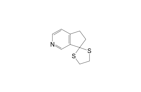 5,6-Dihydro-spiro[7H-cyclopentac]pyridine-7,2'-(1,3)-dithiolane]