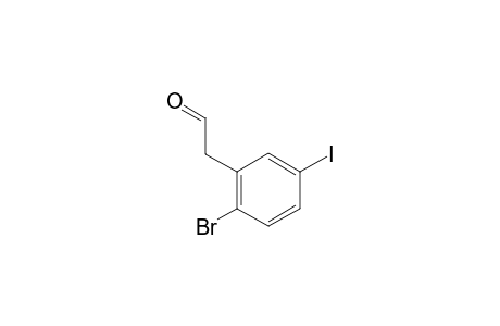 2-(2-Bromo-5-iodophenyl)acetaldehyde