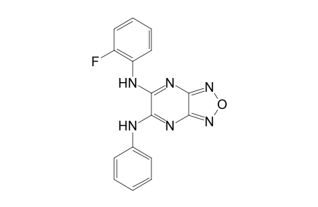 Furazano[3,4-b]pyrazine, 5-(2-fluorophenylamino)-6-phenylamino-