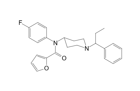 N-4-Fluorophenyl-N-[1-(1-phenylpropyl)piperidin-4-yl]furan-2-carboxamide