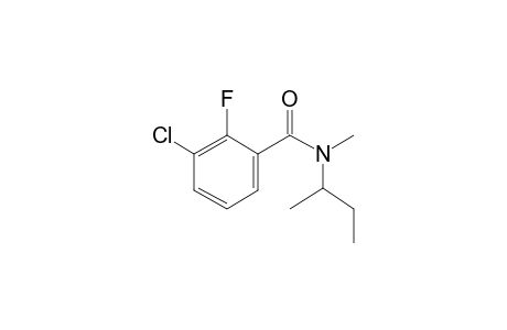 Benzamide, 3-chloro-2-fluoro-N-(2-butyl)-N-methyl-