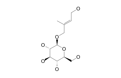 1,4-DIHYDROXY-2-METHYLBUT-2-ENE-1-O-BETA-D-GLUCOPYRANOSIDE