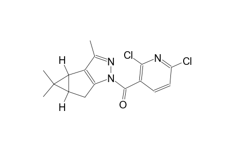 (3bS,4aR)-1-[(2,6-dichloro-3-pyridinyl)carbonyl]-3,4,4-trimethyl-3b,4,4a,5-tetrahydro-1H-cyclopropa[3,4]cyclopenta[1,2-c]pyrazole