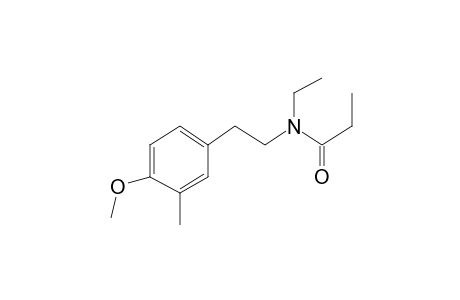 N-Ethyl-N-(4-methoxy-3-methylphenethyl)propionamide