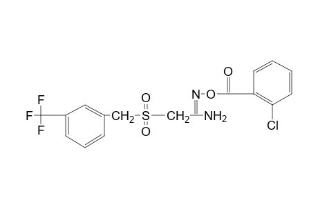 O-(o-chlorobenzoyl)-2-{[m-(trifluoromethyl)benzyl]sulfonyl}acetamidoxime
