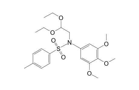 N-(2,2-diethoxyethyl)-3',4',5'-trimethoxy-p-toluenesulfonanilide
