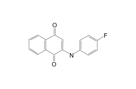 2-[(4-Fluorophenyl)amino]naphthalene-1,4-dione