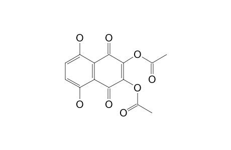 2,3-Diacetoxy-5,8-dihydroxy-1,4-naphthoquinone