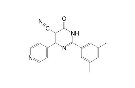 3,4-dihydro-4-oxo-6-(4-pyridyl)-2-(3,5-xylyl)-5-pyrimidinecarbonitrile