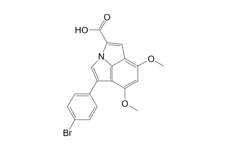 1-(4'-Bromophenyl)-6,8-dimethoxypyrrolo[3,2,1-hi]indole-4-carboxylic acid