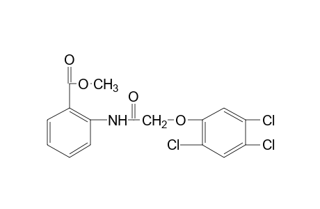 N-[(2,4,5-trichlorophenoxy)acetyl]anthranilic acid, methyl ester