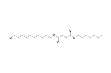 Succinic acid, 10-chlorodecyl heptyl ester