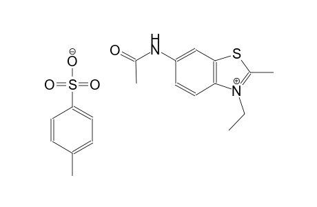 6-acetamido-3-ethyl-2-methylbenzo[d]thiazol-3-ium 4-methylbenzenesulfonate