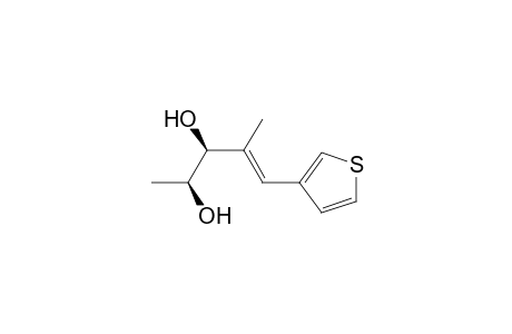 (2S,3S)-4-Methyl-5-(3-thienyl)-4-pentene-2,3-diol