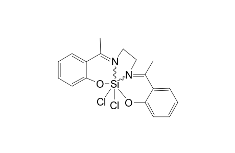 DICHLORO-(N,N'-ETHYLENE-BIS-(2-HYDROXYACETOPHENONE-IMINATO))-SILANE