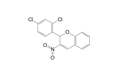 2-(2,4-dichlorophenyl)-3-nitro-2H-1-benzopyran