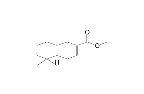 2-NAPHTALENECARBOXYLIC ACID, 1,4,4a,5,6,7,8,8a-OCTAHYDRO-5,5,8a-TRIMETHYL- METHYL ESTER