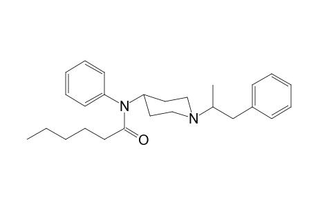 N-Phenyl-N-[1-(1-phenylpropan-2-yl)piperidin-4-yl]hexanamide