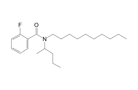 Benzamide, 2-fluoro-N-(2-pentyl)-N-decyl-